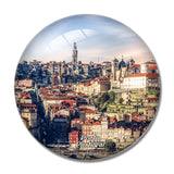 Portugal Porto 3D Fridge Magnet Crystal Glass