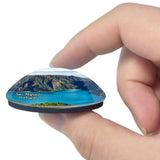 Portugal Sao Miguel 3D Fridge Magnet Crystal Glass