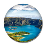 Portugal Sao Miguel 3D Fridge Magnet Crystal Glass