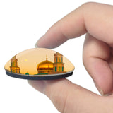 Russia Moscow Cathedral Mosque 3D Fridge Magnet Crystal Glass