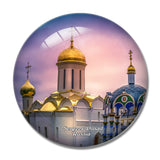 Russia Sergeev Posad 3D Fridge Magnet Crystal Glass