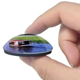 Brazil Amazon River Manaus 3D Fridge Magnet Crystal Glass