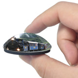 Switzerland Steam Railway Furka 3D Fridge Magnet Crystal Glass