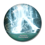 Switzerland Verzasca Waterfall 3D Fridge Magnet Crystal Glass