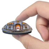 Belgium Antwerp Station Hall 3D Fridge Magnet Crystal Glass