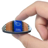 Belgium Brussels European Commission 3D Fridge Magnet Crystal Glass