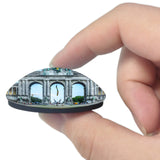 Belgium Brussels Park Triumphal Arch 3D Fridge Magnet Crystal Glass