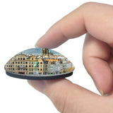 Belgium Brussels Plaza 3D Fridge Magnet Crystal Glass