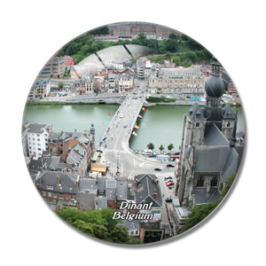 Belgium Dinant 3D Fridge Magnet Crystal Glass