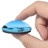 Brazil Beach Fortaleza 3D Fridge Magnet Crystal Glass