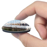 Belgium Port Exit Blankenberge 3D Fridge Magnet Crystal Glass