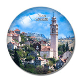 Croatia Brac Lozisco 3D Fridge Magnet Crystal Glass