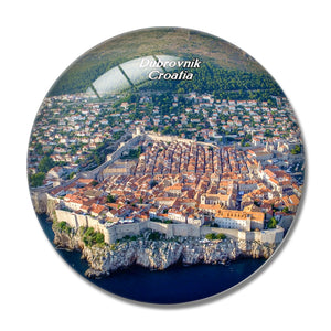 Croatia Dubrovnik 3D Fridge Magnet Crystal Glass