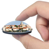 Croatia Korcula 3D Fridge Magnet Crystal Glass