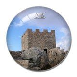 Croatia Starigrad Fortress Omis 3D Fridge Magnet Crystal Glass