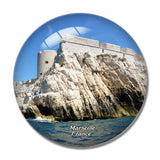 France Marseille Castle Of Yew 3D Fridge Magnet Crystal Glass