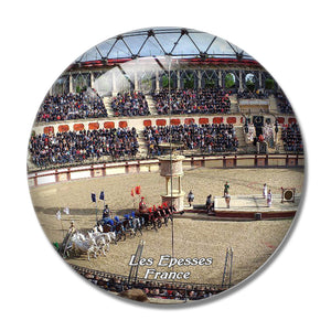 France Puy du Fou Les Epesses 3D Fridge Magnet Crystal Glass