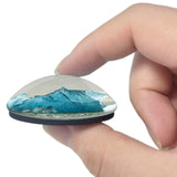 Iceland Glacier Lagoon Jokulsarlon 3D Fridge Magnet Crystal Glass