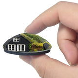 Iceland Skogar Museum 3D Fridge Magnet Crystal Glass