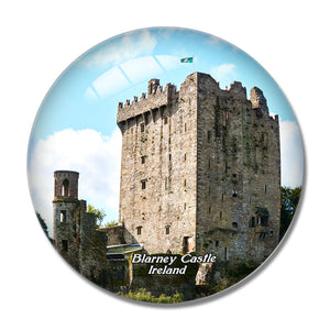 Ireland Blarney Castle Cork 3D Fridge Magnet Crystal Glass