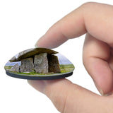 Ireland Burren Dolmen New Stone Age Tomb 3D Fridge Magnet Crystal Glass