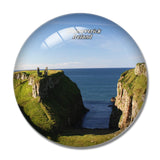 Ireland Dunseverick 3D Fridge Magnet Crystal Glass