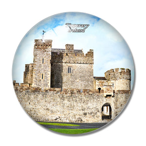 Ireland Tipperary Castle 3D Fridge Magnet Crystal Glass