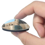 Italy Castle Syracuse 3D Fridge Magnet Crystal Glass