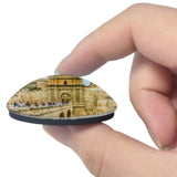 Malta Mdina Gates Castle 3D Fridge Magnet Crystal Glass