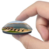 Malta Upper Barrakka Gardens Valletta 3D Fridge Magnet Crystal Glass