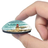 Malta Valletta 3D Fridge Magnet Crystal Glass