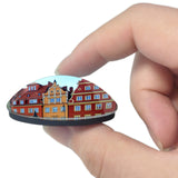 Poland Market in Wroclaw 3D Fridge Magnet Crystal Glass