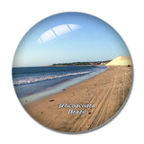 Brazil Jericoacoara 3D Fridge Magnet Crystal Glass