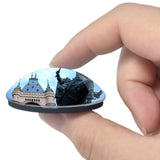 Romania Iasi 3D Fridge Magnet Crystal Glass