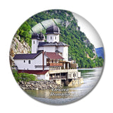 Romania Iron Gates Orsova 3D Fridge Magnet Crystal Glass