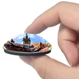 Romania Sighisoara Dracula's Birthplace 3D Fridge Magnet Crystal Glass