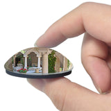 Romania Stavropoleos Monastery Bucharest 3D Fridge Magnet Crystal Glass