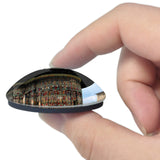 Romania Sucevita Monastery 3D Fridge Magnet Crystal Glass