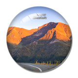 Romania Transfagarasan Highway Arges 3D Fridge Magnet Crystal Glass