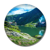 Romania Transfagarasan 3D Fridge Magnet Crystal Glass