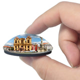 Romania Union Square Timisoara 3D Fridge Magnet Crystal Glass