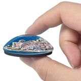 Albania Lekursi Castle Hill 3D Fridge Magnet Crystal Glass