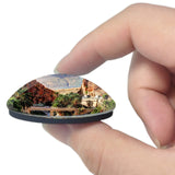 Algeria Biskra 3D Fridge Magnet Crystal Glass