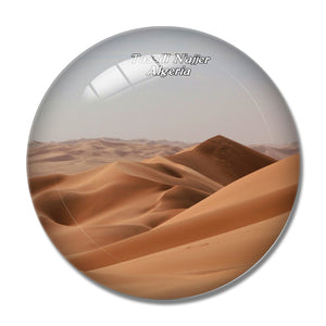 Algeria Tassili N'ajjer 3D Fridge Magnet Crystal Glass