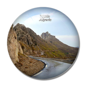 Algeria Tikjda 3D Fridge Magnet Crystal Glass