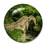 Andorra Bridge La Margineda 3D Fridge Magnet Crystal Glass