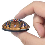 Andorra Church Heritage 3D Fridge Magnet Crystal Glass