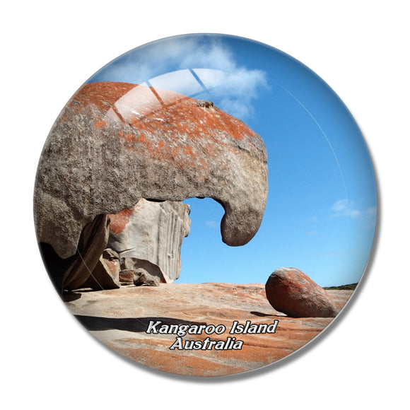 Australia Flinders Chase Park Kangaroo Island 3D Fridge Magnet Crystal Glass