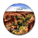 Australia Kings Canyon Northern Territory 3D Fridge Magnet Crystal Glass