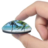 Brazil Ponta Negra Beach Natal 3D Fridge Magnet Crystal Glass